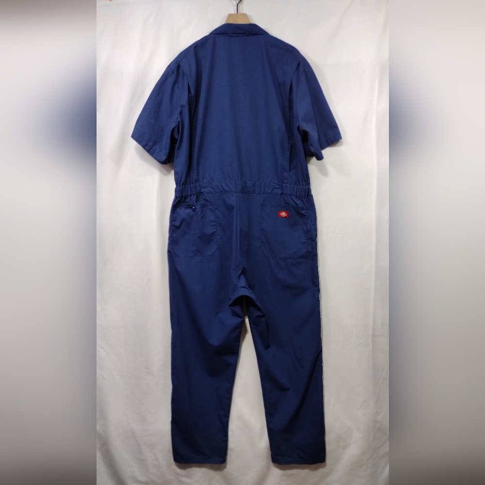 Vintage Dickies Work Coveralls Mechanics Jumpsuit Mens 3X Blue Boho Retro 90s - Picture 6 of 12